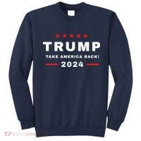Trump 2024 Take America Back Election Sweatshirt thumb 0