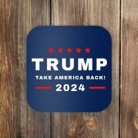 Trump 2024 Take America Back Election Coaster thumb 0