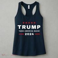 Trump 2024 Take America Back Election Women's Tank Top thumb 3