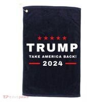 Trump 2024 Take America Back Election Golf Towel thumb 0