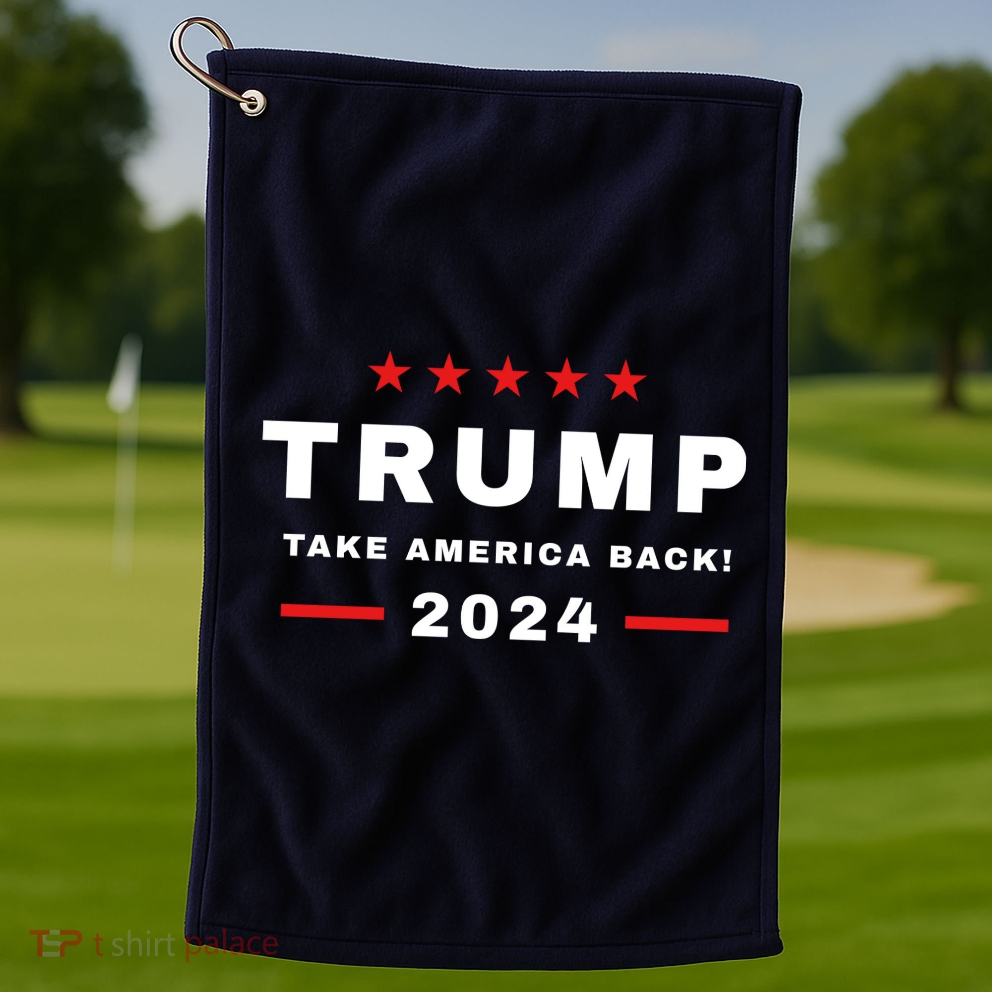 Trump 2024 Take America Back Election Golf Towel