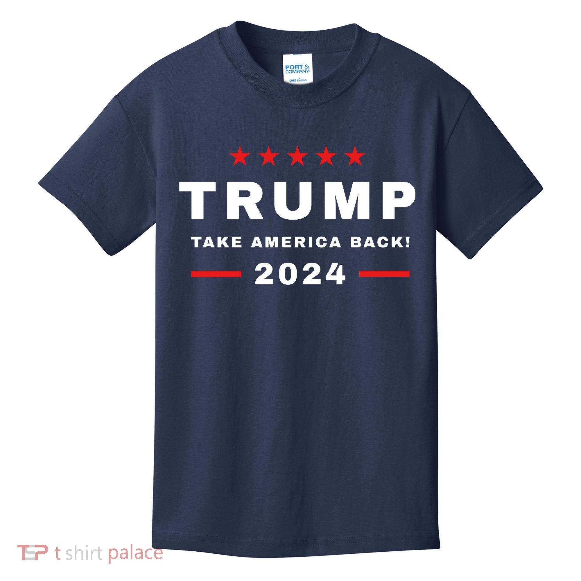 Trump 2024 Take America Back Election Kids T-Shirt