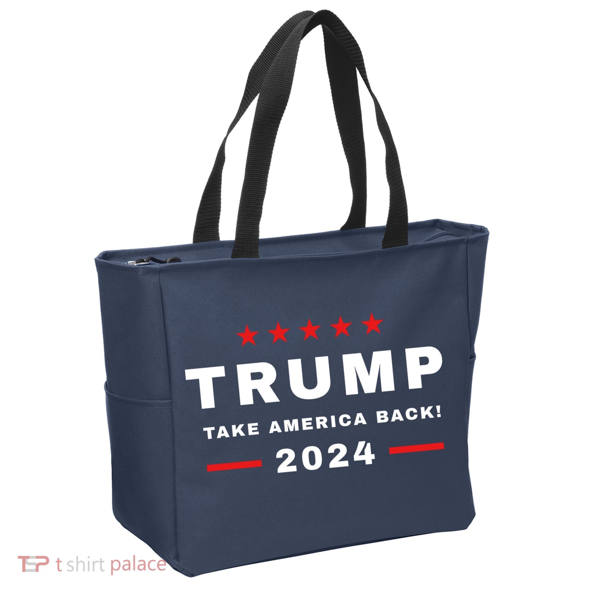 Trump 2024 Take America Back Election Tote Bag