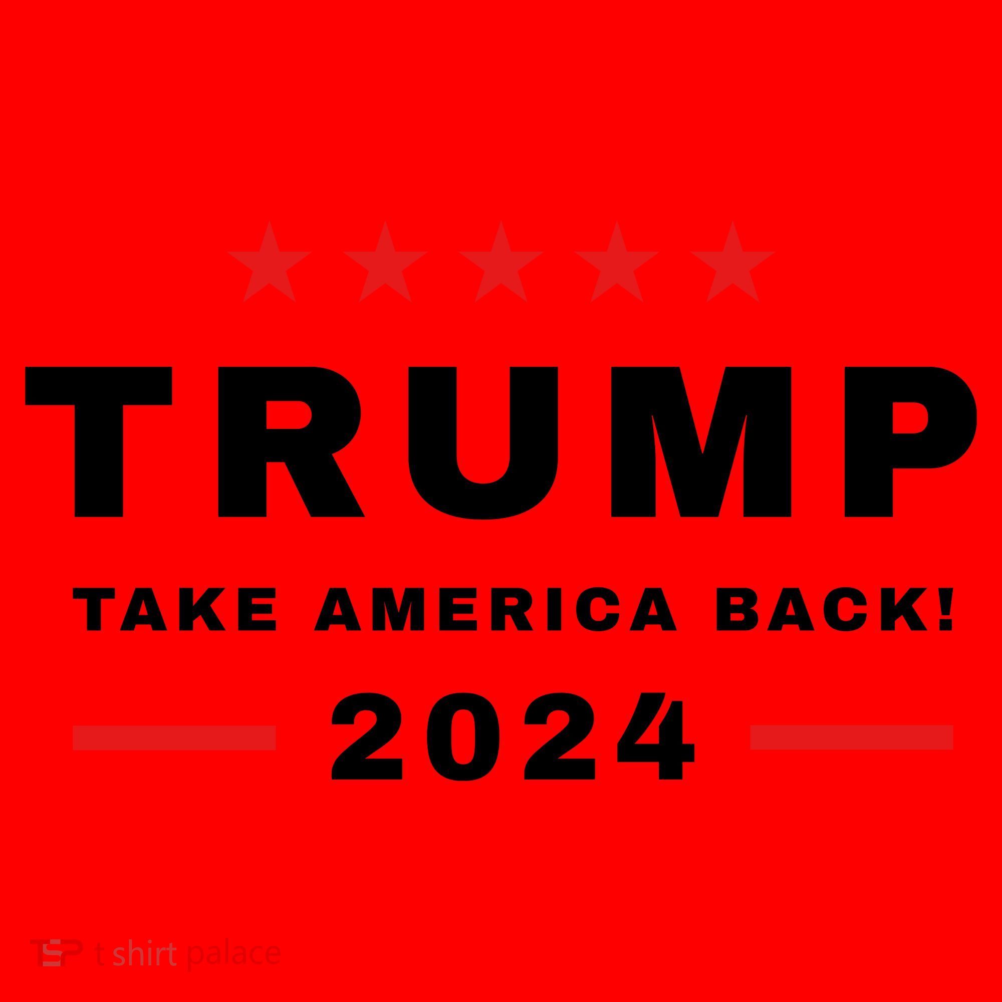 Trump 2024 Take America Back Election Santa Hat