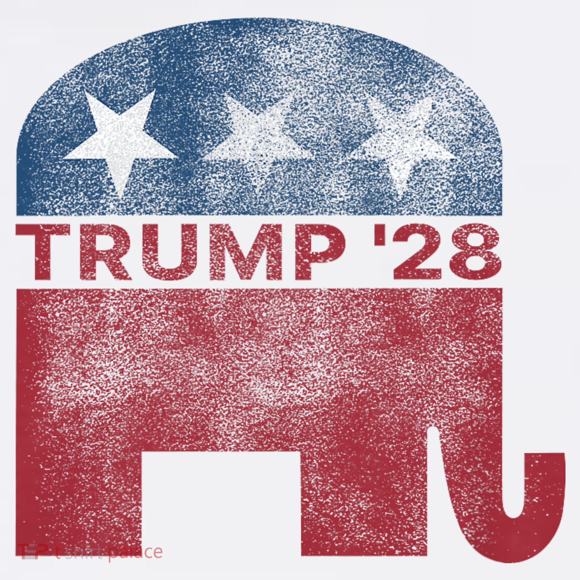 Donald Trump 2028 President Pro Trump Vintage Republican T-Shirt