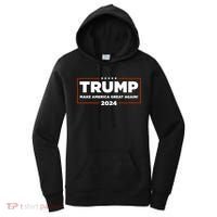 Donald Trump 2024 Make America Great Again MAGA Women's Hoodie thumb 0
