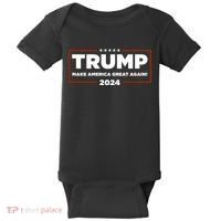 Donald Trump 2024 Make America Great Again MAGA Baby Bodysuit thumb 0