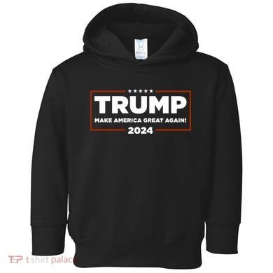 Donald Trump 2024 Make America Great Again MAGA Toddler Hoodie