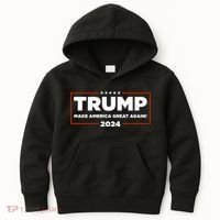 Donald Trump 2024 Make America Great Again MAGA Kids Hoodie thumb 0
