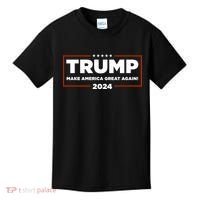 Donald Trump 2024 Make America Great Again MAGA Kids T-Shirt thumb 0