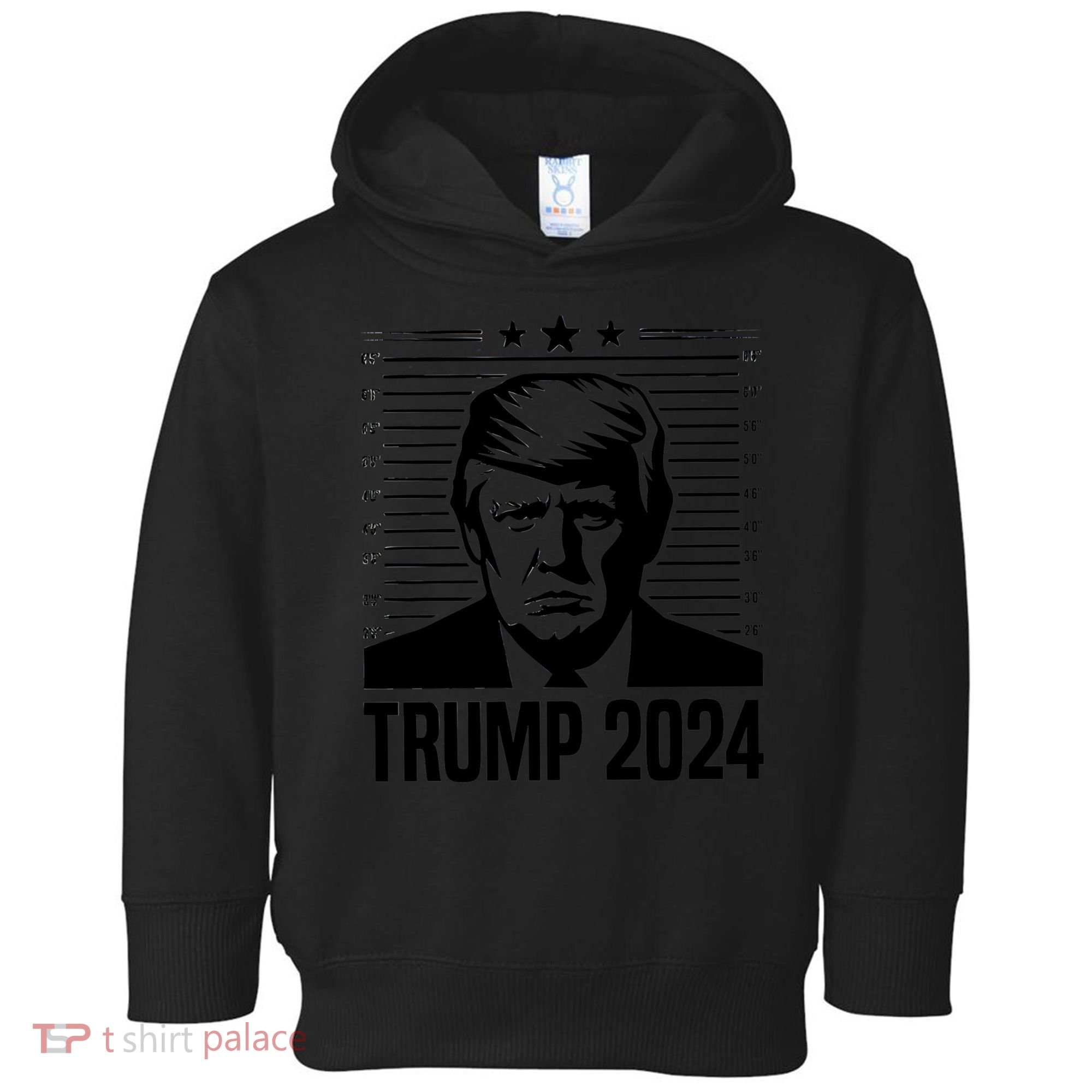 Donald Trump 2024 Mugshot Toddler Hoodie