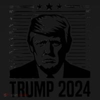 Donald Trump 2024 Mugshot Toddler Hoodie thumb 2