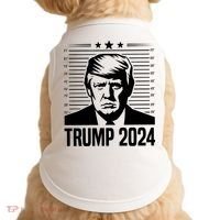 Donald Trump 2024 Mugshot Doggie Tank thumb 0