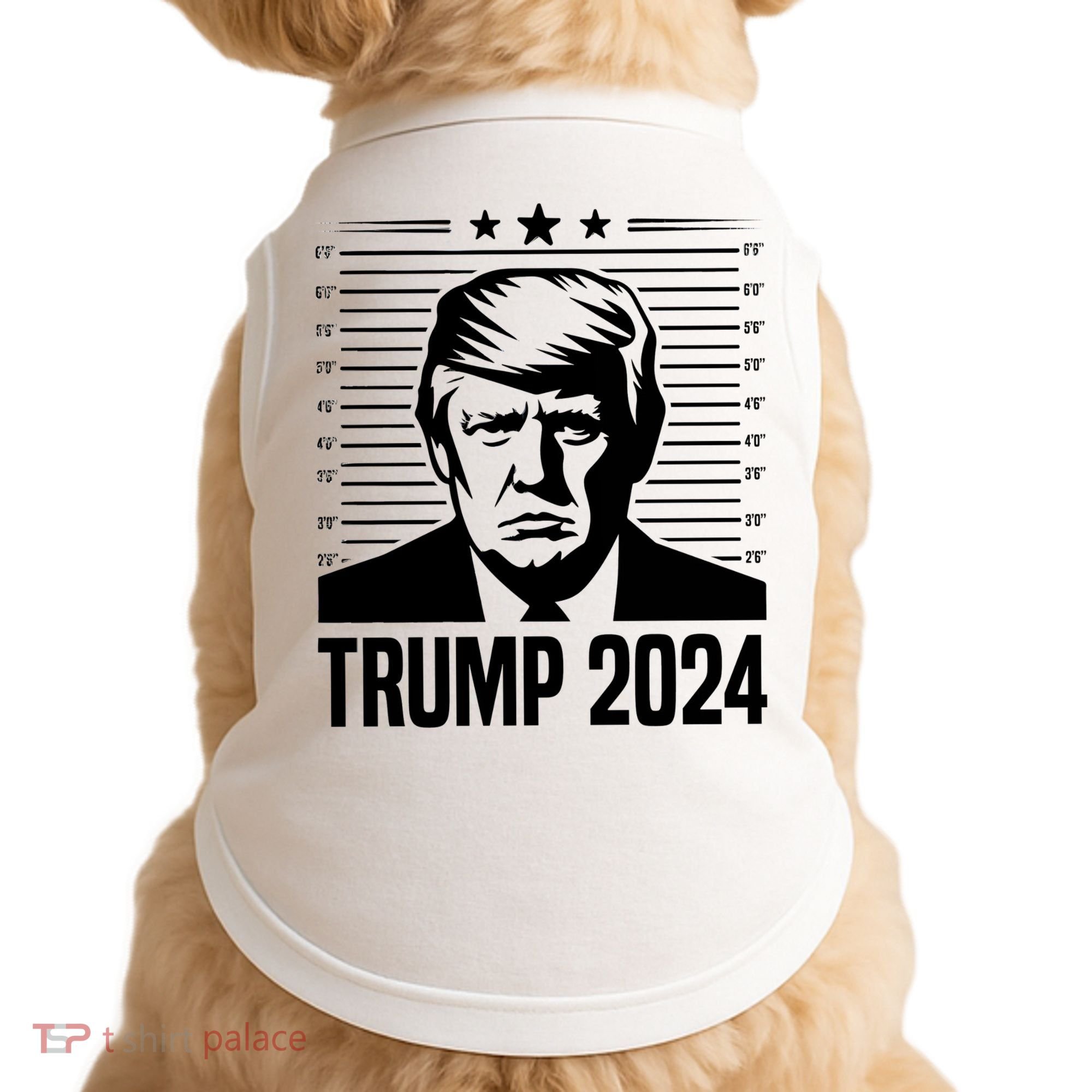 Donald Trump 2024 Mugshot Doggie Tank