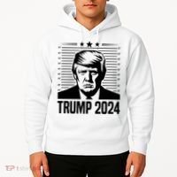 Donald Trump 2024 Mugshot Hoodie thumb 2