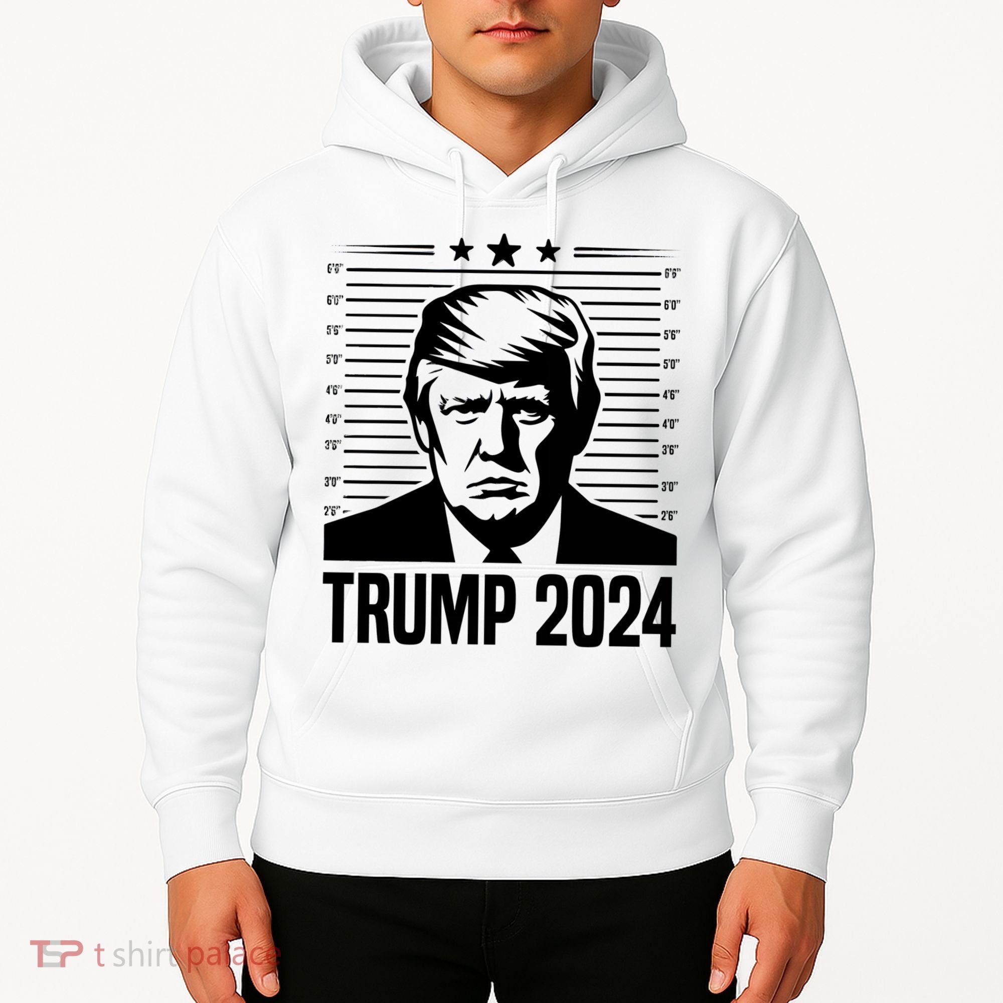 Donald Trump 2024 Mugshot Hoodie