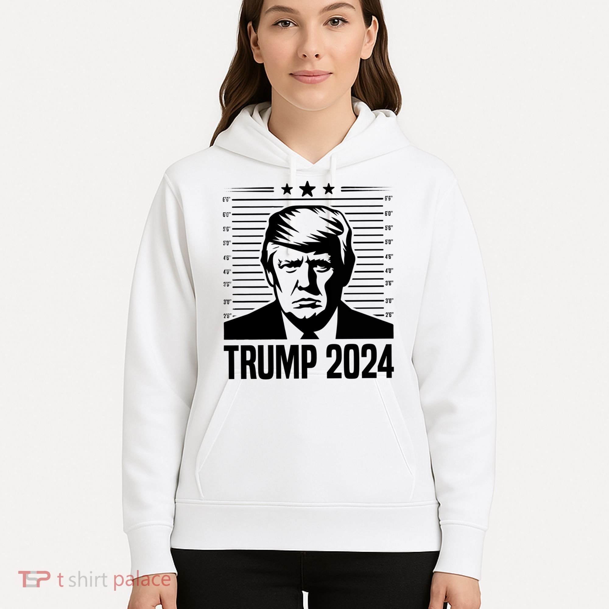 Donald Trump 2024 Mugshot Hoodie