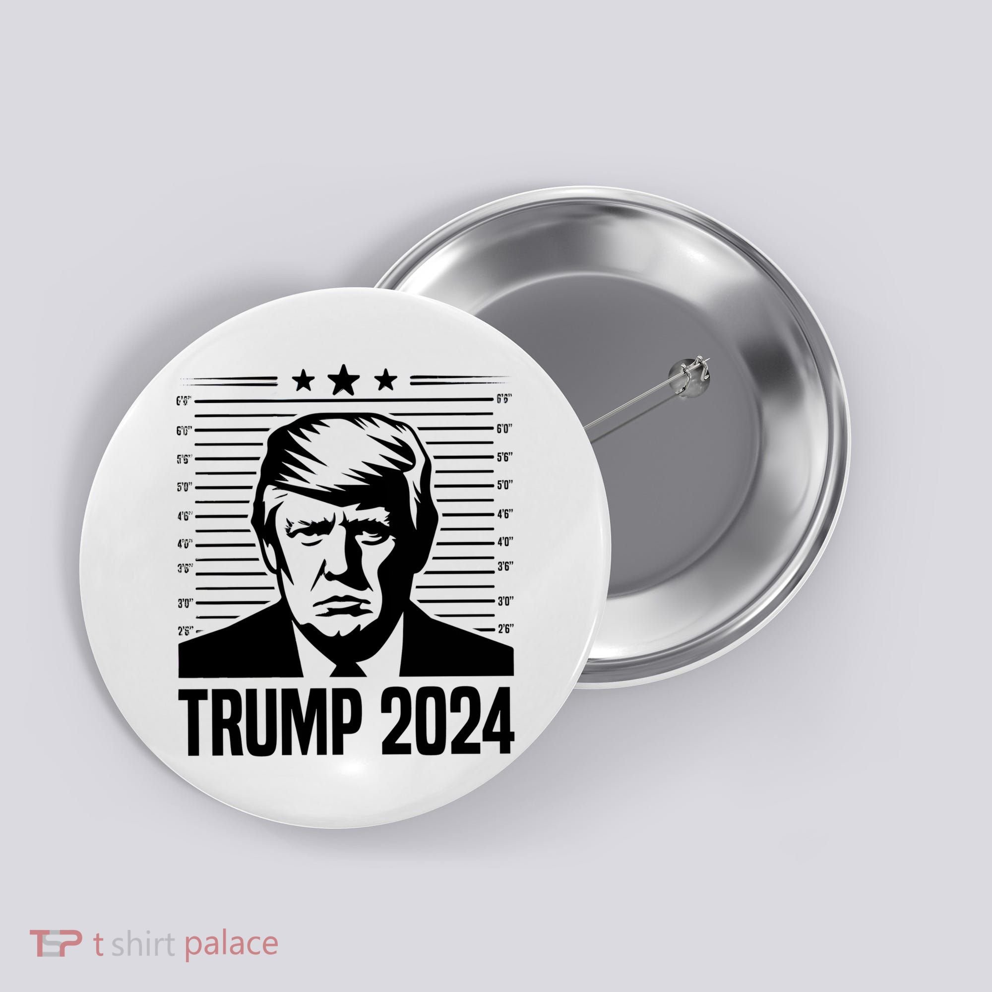 Donald Trump 2024 Mugshot Button