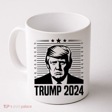 Donald Trump 2024 Mugshot Coffee Mug