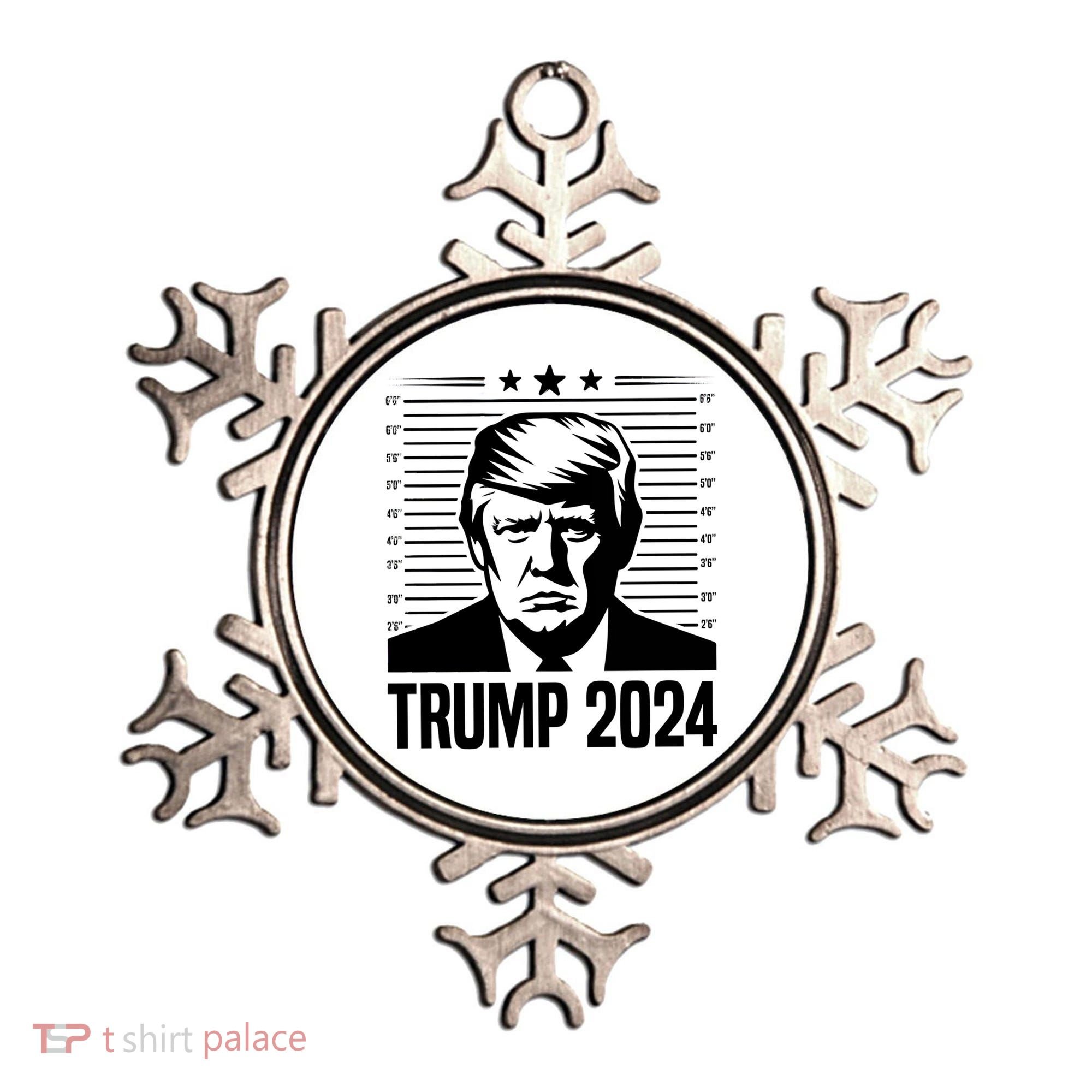 Donald Trump 2024 Mugshot Ornament
