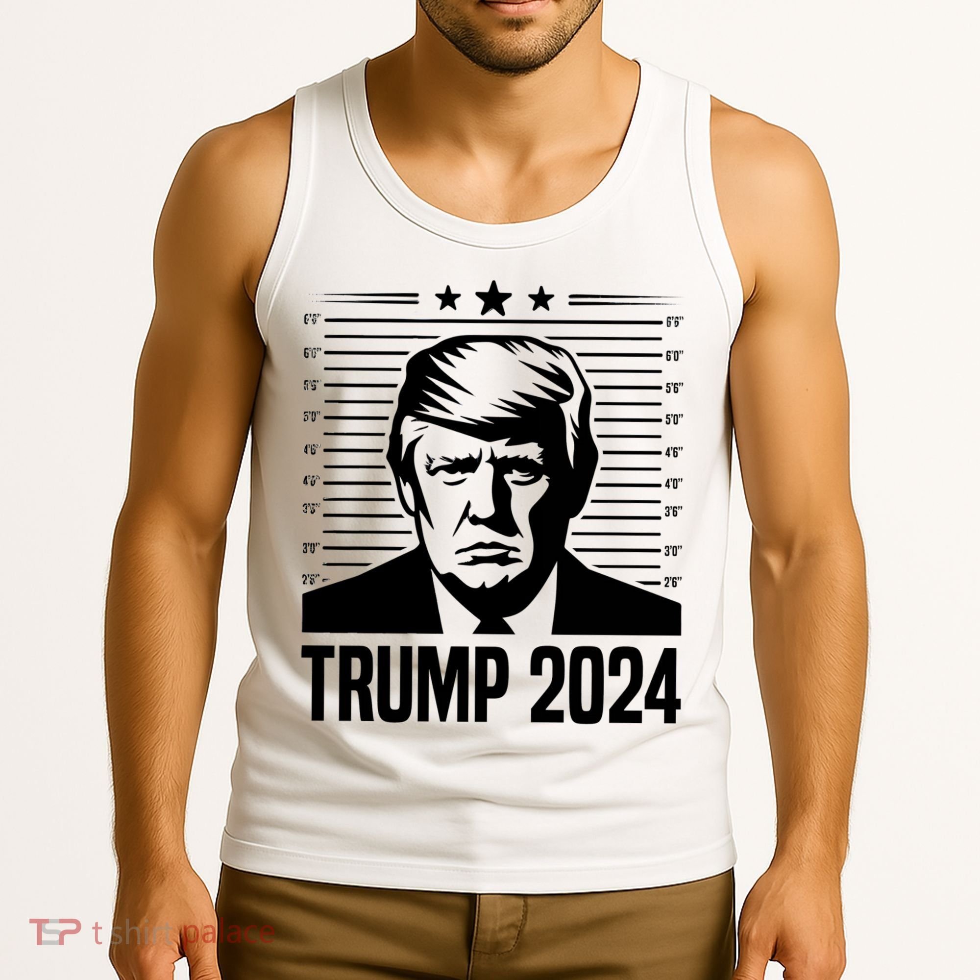 Donald Trump 2024 Mugshot Tank Top