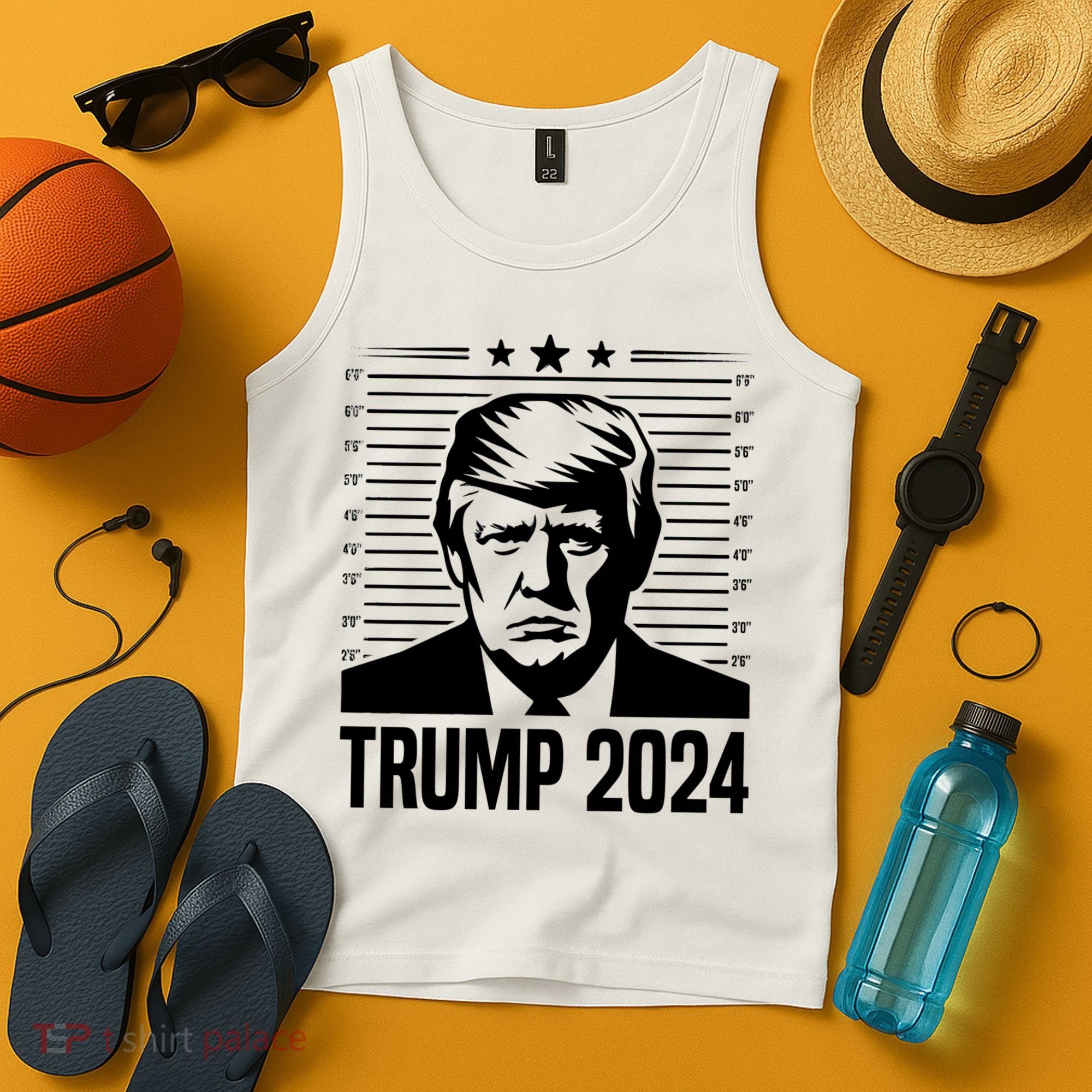 Donald Trump 2024 Mugshot Tank Top