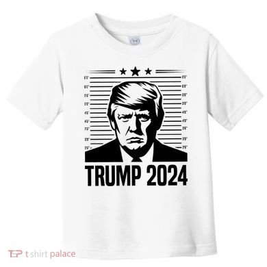 Donald Trump 2024 Mugshot Toddler T-Shirt