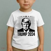 Donald Trump 2024 Mugshot Toddler T-Shirt thumb 2