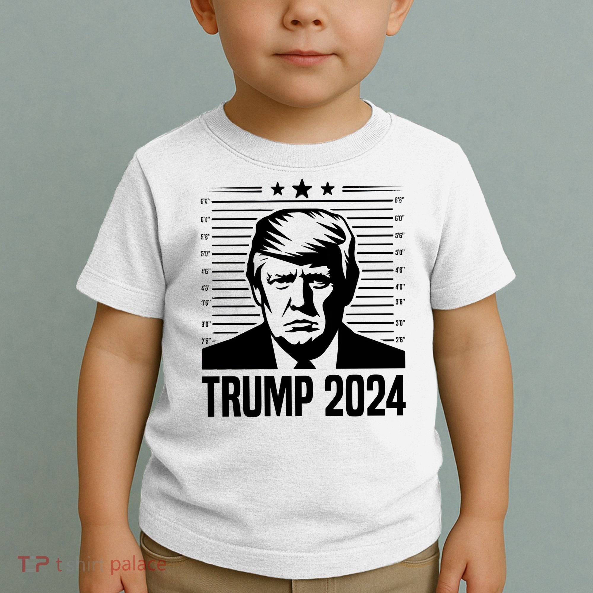 Donald Trump 2024 Mugshot Toddler T-Shirt