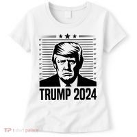 Donald Trump 2024 Mugshot Women's T-Shirt thumb 0