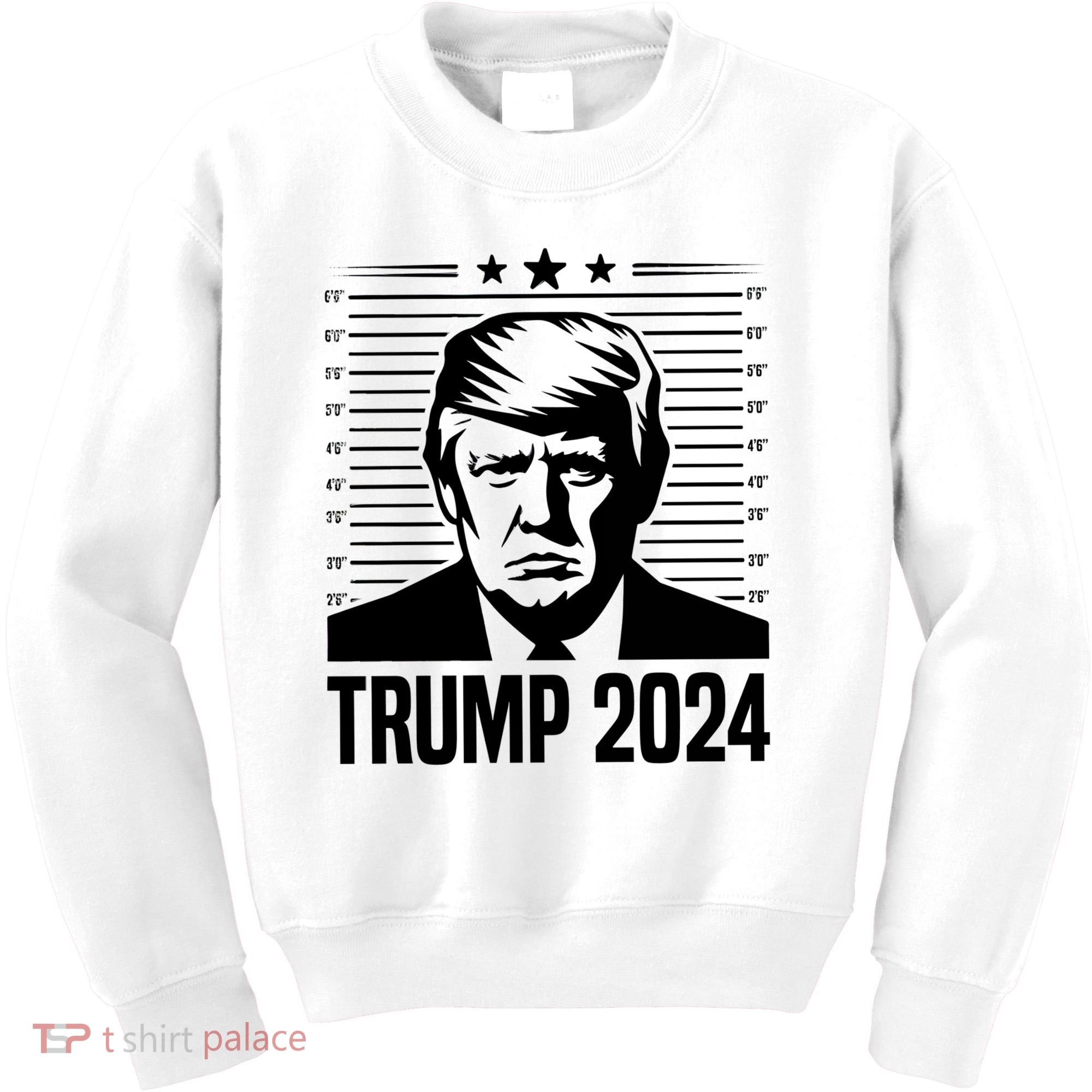 Donald Trump 2024 Mugshot Kids Sweatshirt
