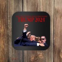 Donald Trump 2024 You CanT Keep A Good Man Down Coaster thumb 0