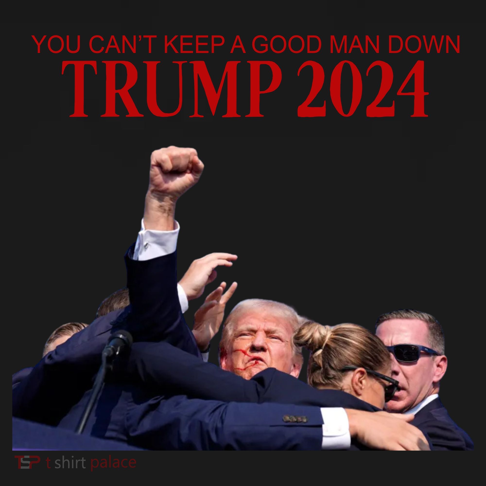 Donald Trump 2024 You CanT Keep A Good Man Down Coaster