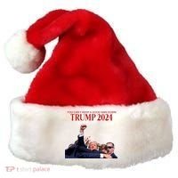 Donald Trump 2024 You CanT Keep A Good Man Down Santa Hat thumb 0