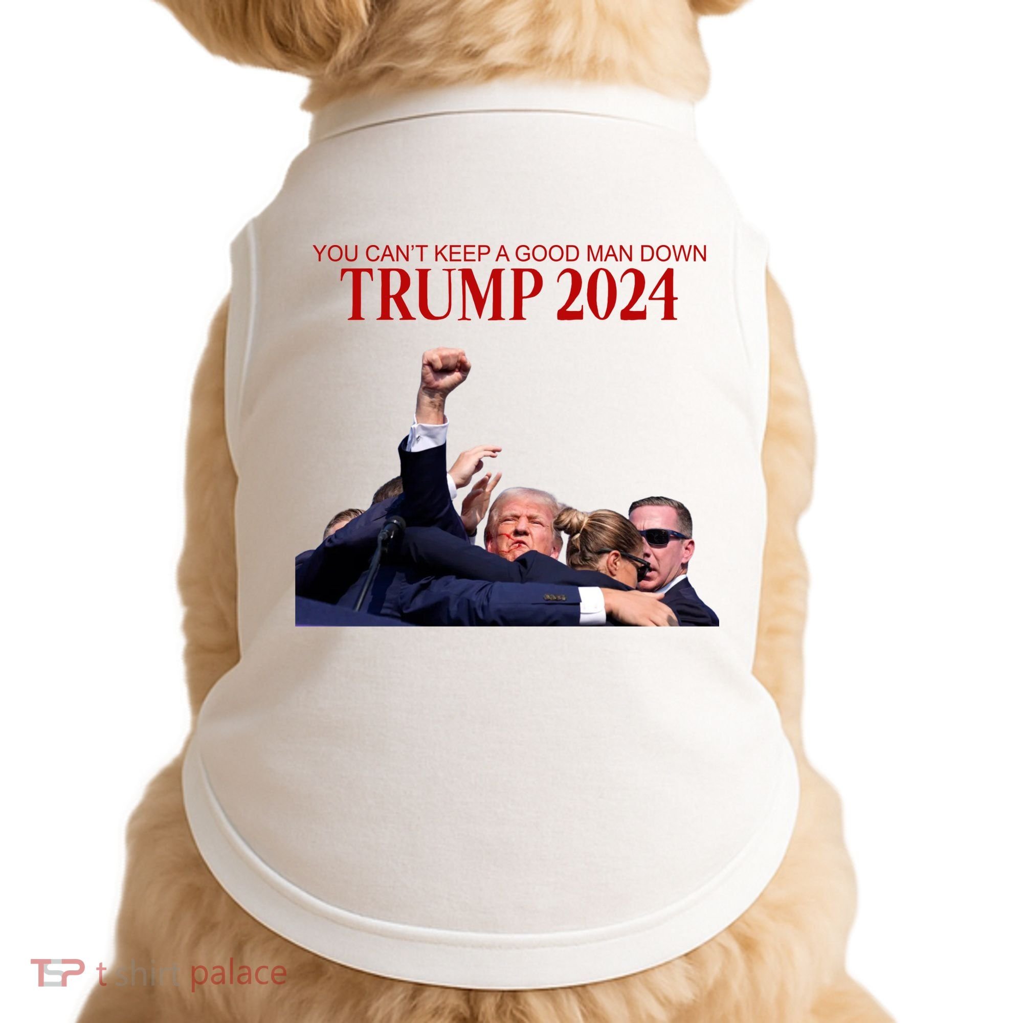 Donald Trump 2024 You CanT Keep A Good Man Down Doggie Tank