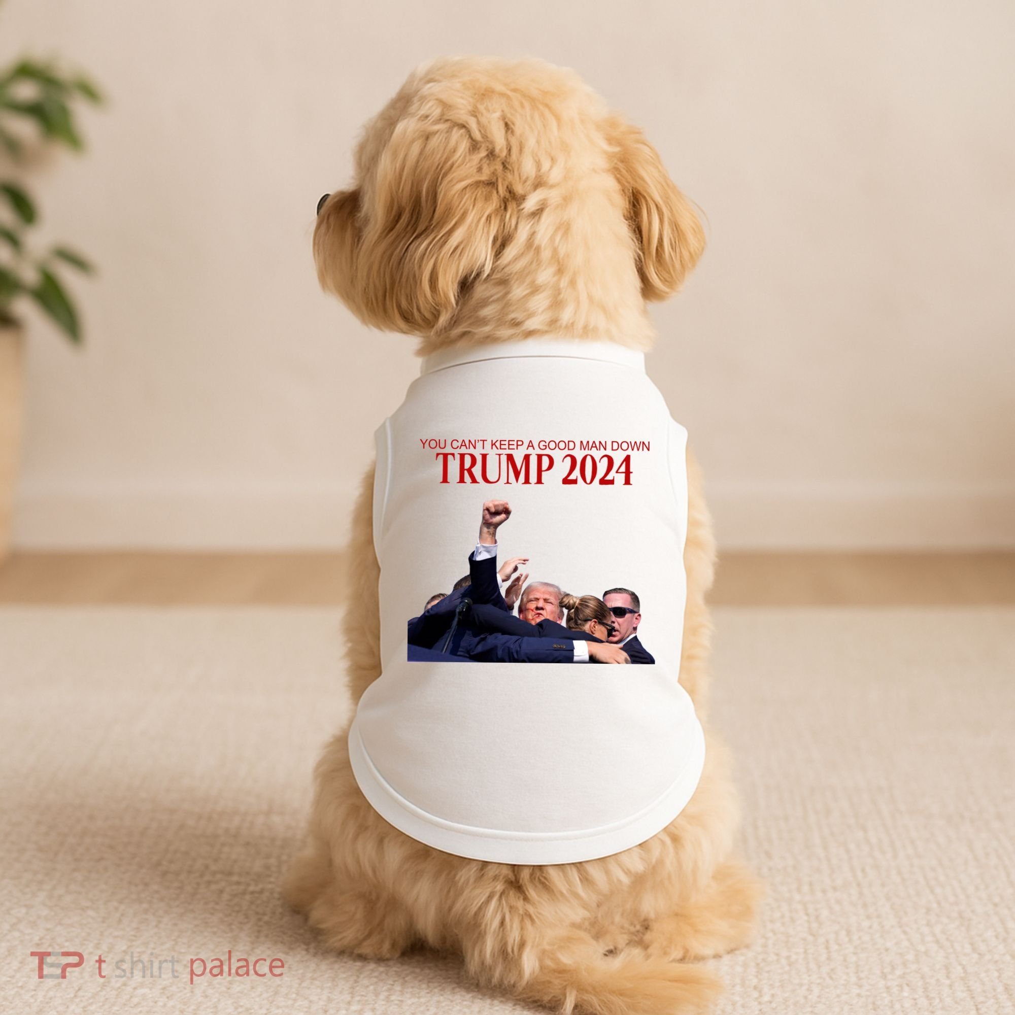 Donald Trump 2024 You CanT Keep A Good Man Down Doggie Tank