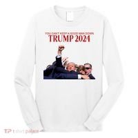 Donald Trump 2024 You CanT Keep A Good Man Down Long Sleeve Shirt thumb 0