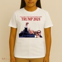 Donald Trump 2024 You CanT Keep A Good Man Down T-Shirt thumb 4