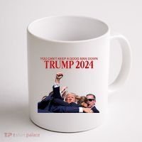 Donald Trump 2024 You CanT Keep A Good Man Down Coffee Mug thumb 1