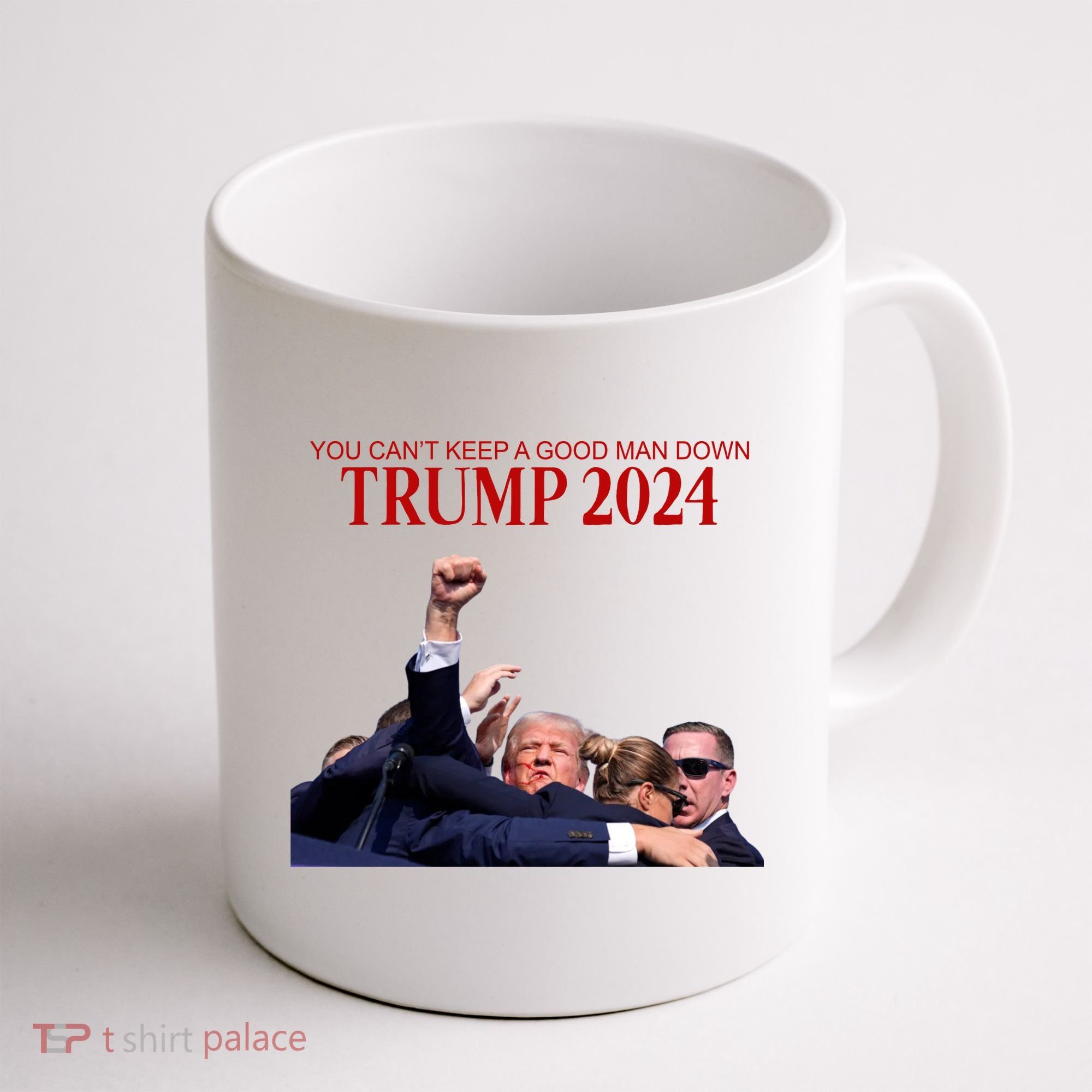Donald Trump 2024 You CanT Keep A Good Man Down Coffee Mug