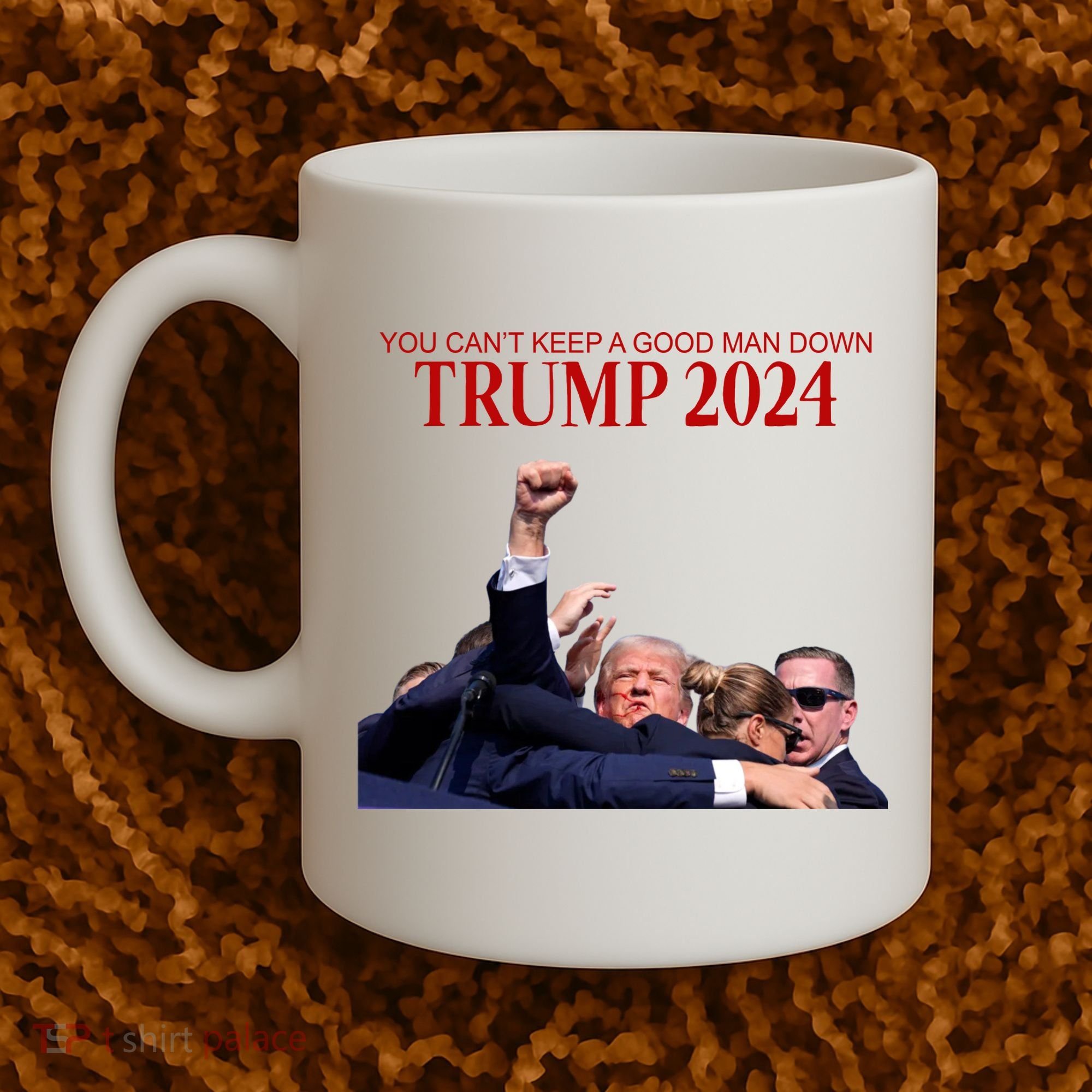 Donald Trump 2024 You CanT Keep A Good Man Down Coffee Mug
