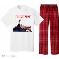 Donald Trump 2024 You CanT Keep A Good Man Down Pajama Set thumb 0
