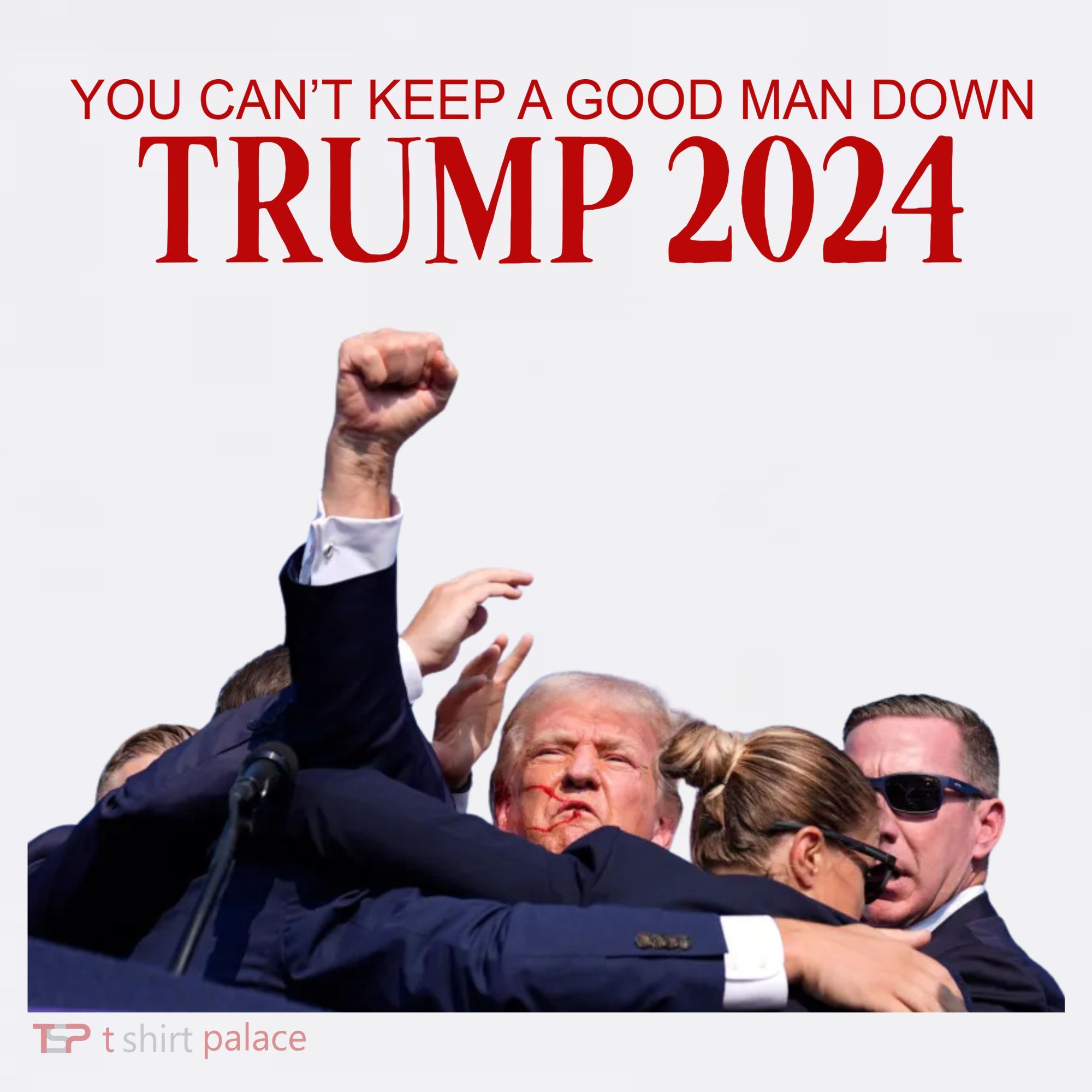 Donald Trump 2024 You CanT Keep A Good Man Down Women's Hoodie