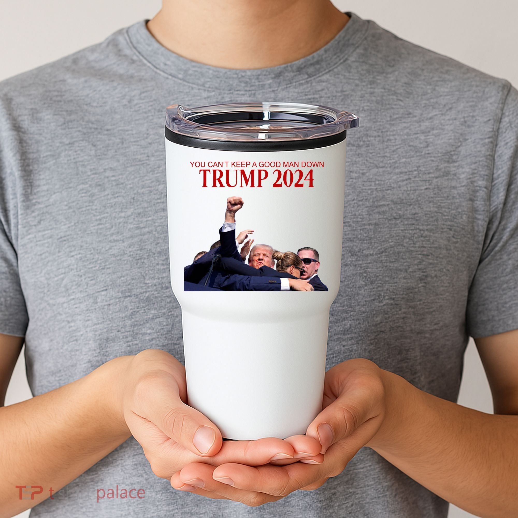 Donald Trump 2024 You CanT Keep A Good Man Down Tumbler