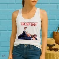 Donald Trump 2024 You CanT Keep A Good Man Down Women's Tank Top thumb 2