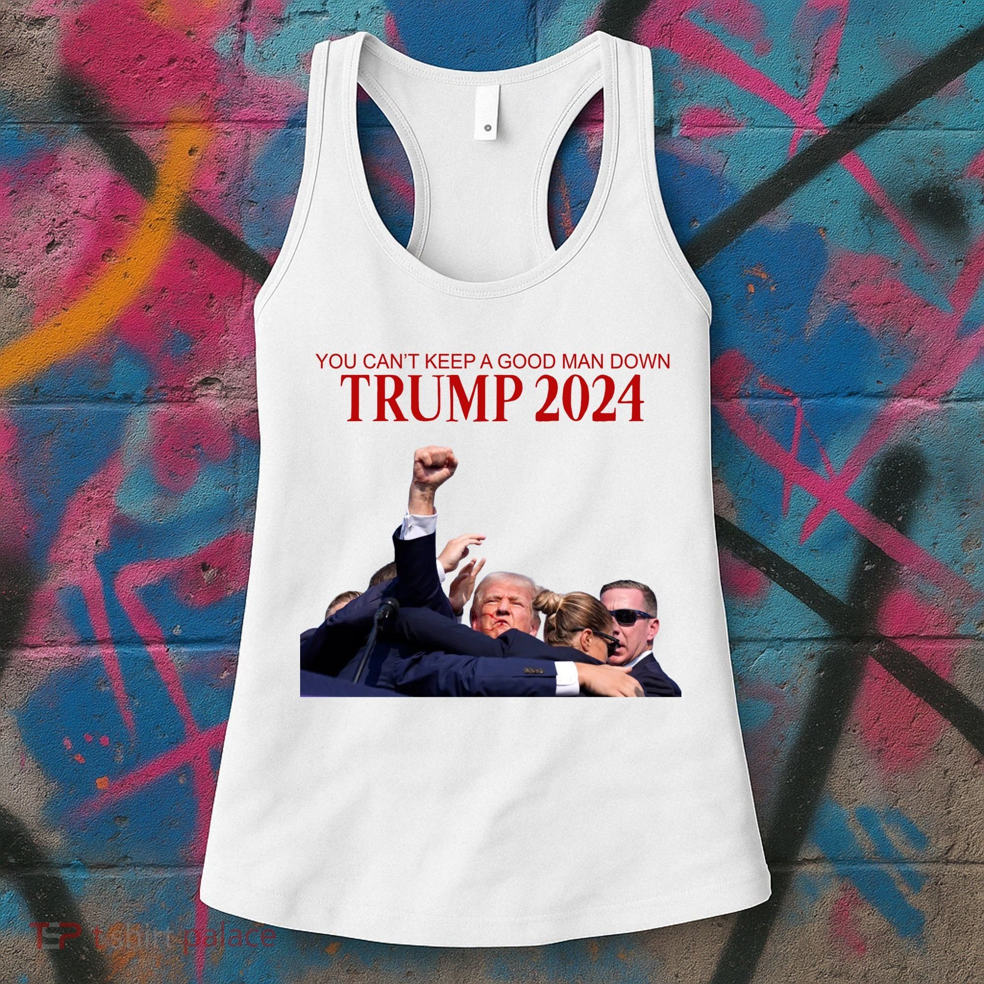 Donald Trump 2024 You CanT Keep A Good Man Down Women's Tank Top