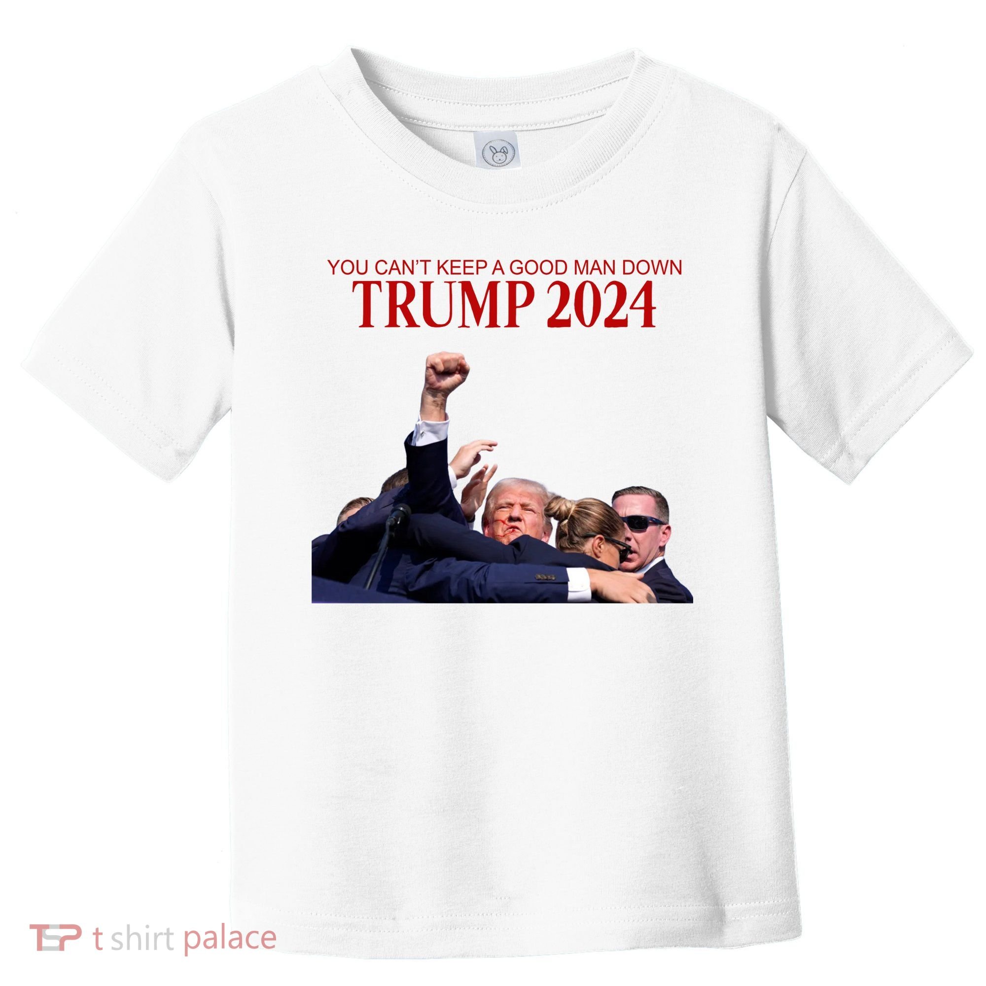 Donald Trump 2024 You CanT Keep A Good Man Down Toddler T-Shirt