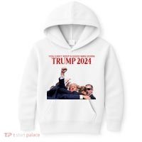 Donald Trump 2024 You CanT Keep A Good Man Down Kids Hoodie thumb 0