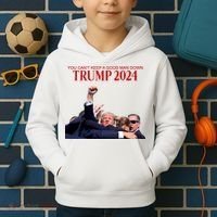 Donald Trump 2024 You CanT Keep A Good Man Down Kids Hoodie thumb 2
