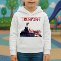 Donald Trump 2024 You CanT Keep A Good Man Down Kids Hoodie thumb 3